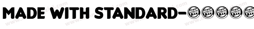 Made with Standard字体转换